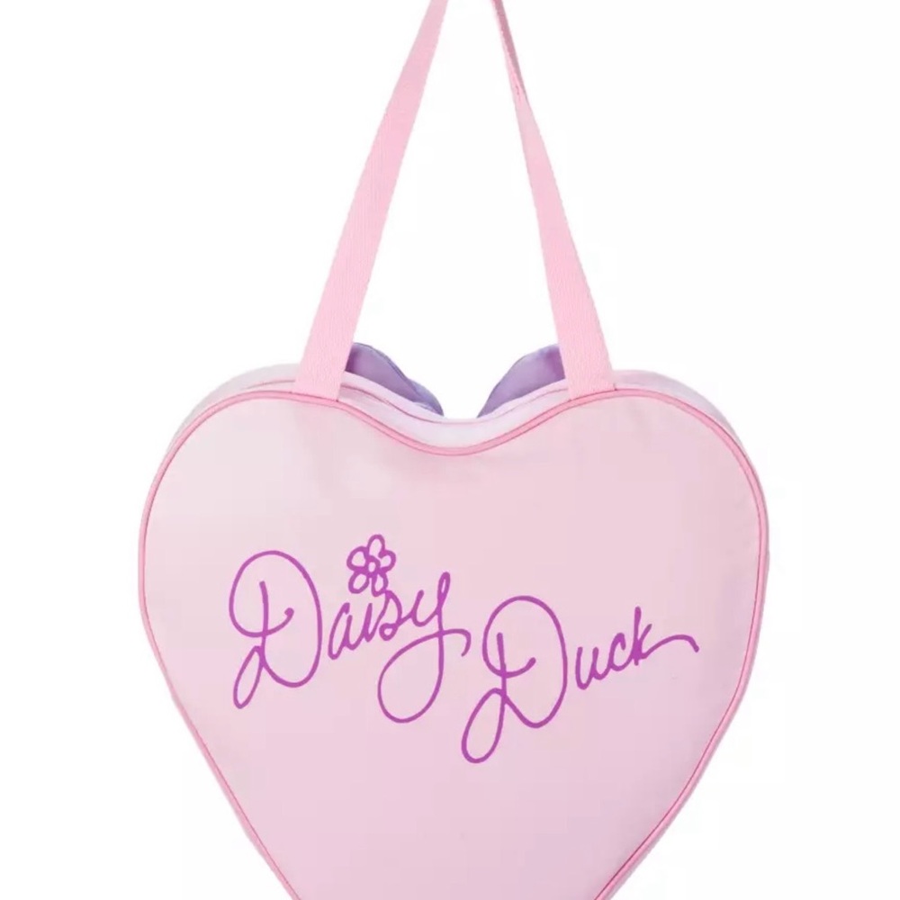 Daisy Duck Big Face Canvas Tote - Picture 4 of 5
